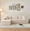 Modular Sectional Couch,Comfy Upholstered L-Shaped Sofa,Living Room Modern Couch