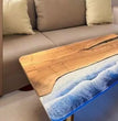 Luxury Handmade Blue Epoxy Resin Table - Unique Coffee & Dining Tables for home