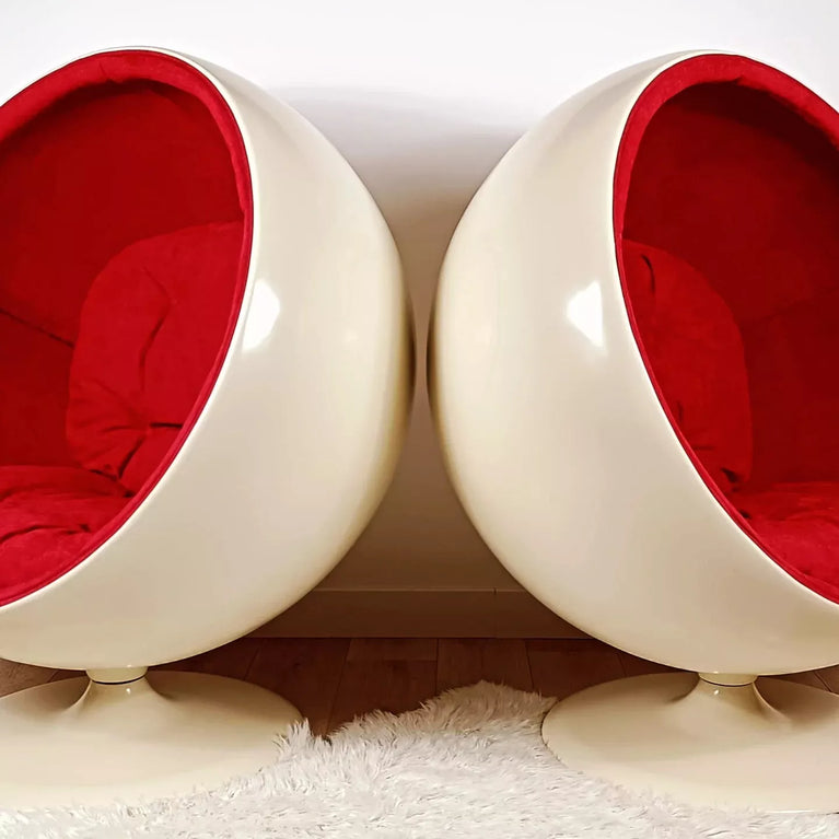 Duo Ball Chair 1979 Eero Aarnio Original Vintage -