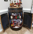 Whisky Barrel Scotch Reclaimed Cask - Drinks Cabinet - Oak Barrel - Mini Bar