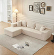 Modular Sectional Couch,Comfy Upholstered L-Shaped Sofa,Living Room Modern Couch