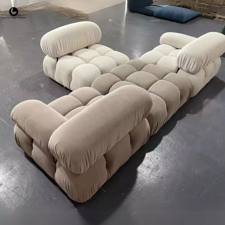 Inspired by Mario Bellini Modular Sofa - Customizable Design, Fabric and Color-