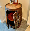 Whisky Barrel Scotch Reclaimed Cask - Drinks Cabinet - Oak Barrel - Mini Bar